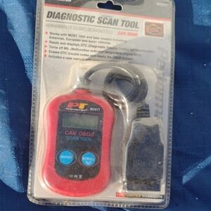 PT Diagnostic Scan Tool CAN OBDII Red NWT